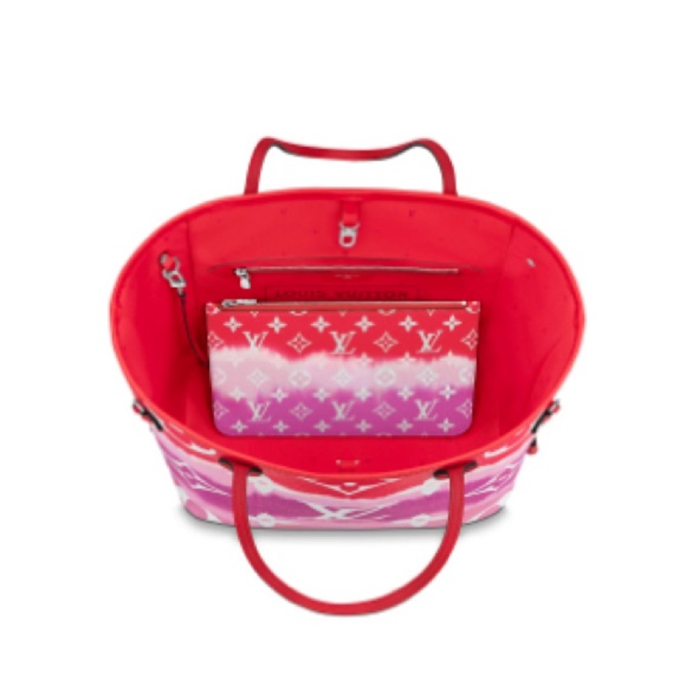 SOLD 🥰 Louis Vuitton ESCALE Neverfull RED - Picture 5 of 16